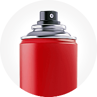 metal aerosol can 