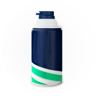 metal aerosol can 