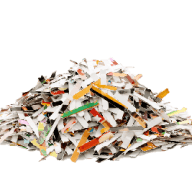 shredded paper