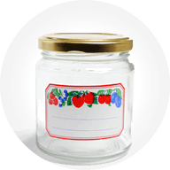 glass jars