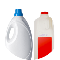 plastic jugs
