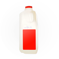 milk plastic jug
