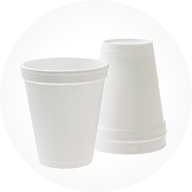 styrofoam cups