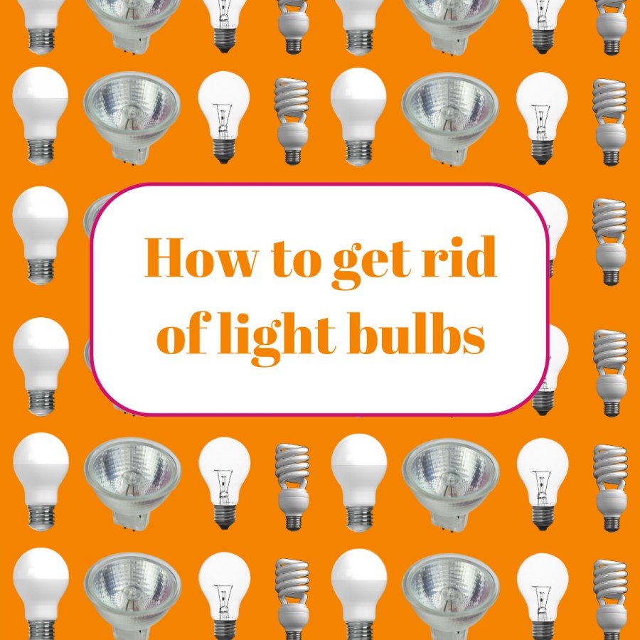 How to get rid of light bulbs, image size:900x900
